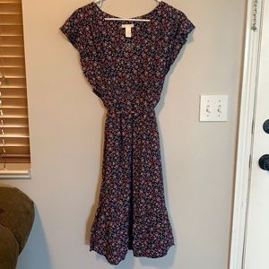 H&M floral maternity dress